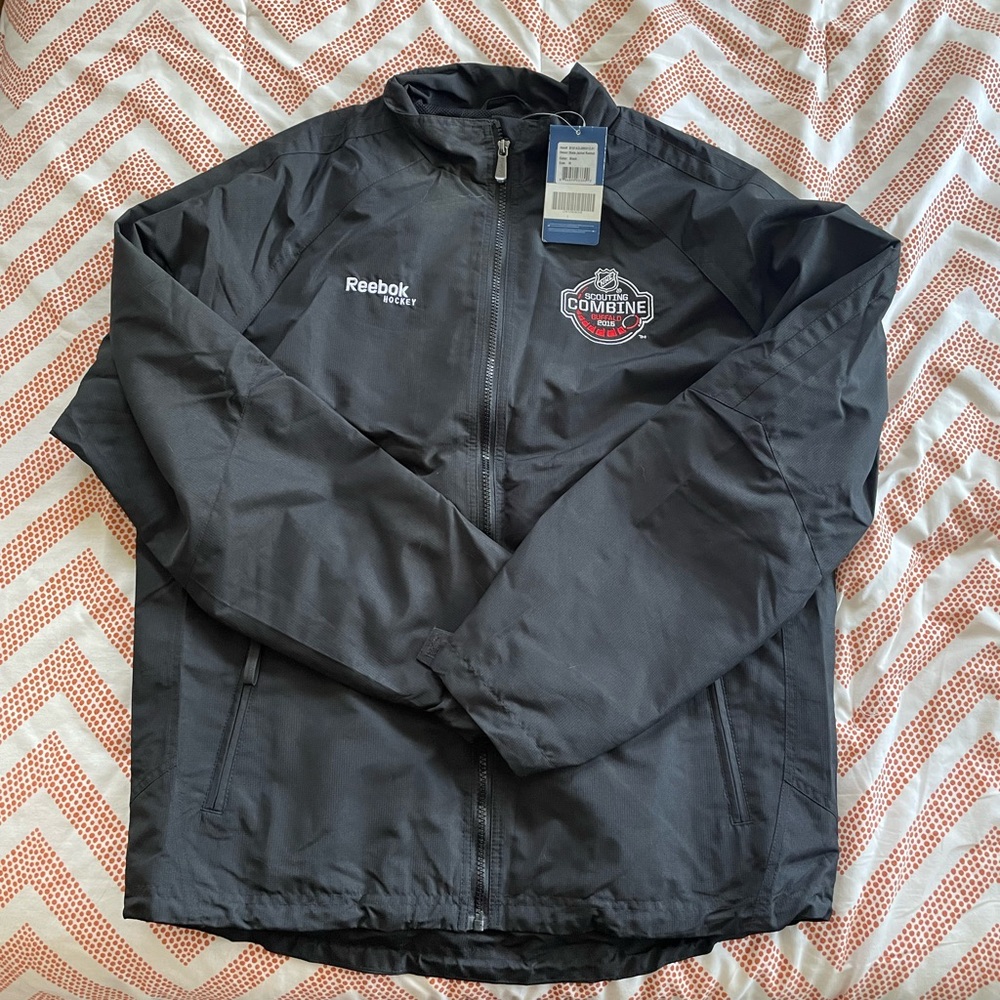 NWT Reebok NHL Issue Scouting Combine jacket & pants set Medium
